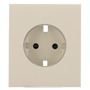 AJAX AJ-CENTERCOVER-SMART-OYS Tapa central para enchufe inteligente tipo F - Compatible con AJ-OUTLETCORE-SMART - Indicador LED (2)