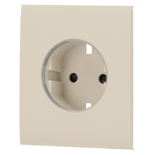 AJAX AJ-CENTERCOVER-SMART-OYS Tapa central para enchufe inteligente tipo F - Compatible con AJ-OUTLETCORE-SMART - Indicador LED