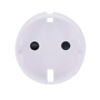 AJAX AJ-CENTERCOVER-SMART-W Tapa central para enchufe inteligente tipo F - Compatible con AJ-OUTLETCORE-SMART - Indicador LED so (2)