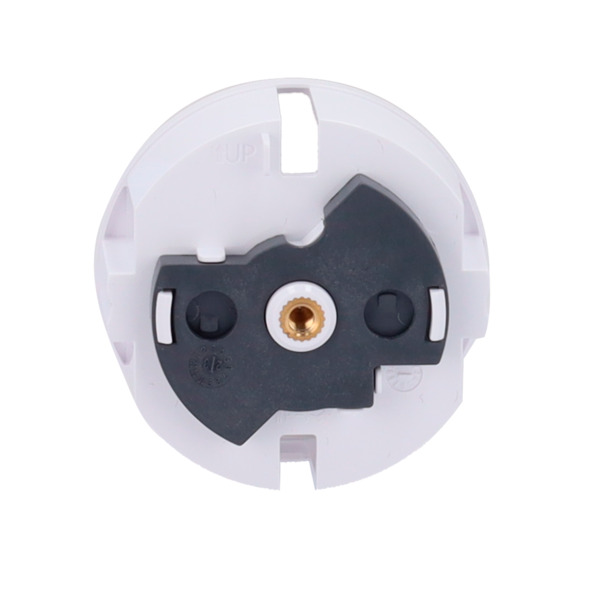 AJAX AJ-CENTERCOVER-SMART-W Tapa central para enchufe inteligente tipo F - Compatible con AJ-OUTLETCORE-SMART - Indicador LED so (3)