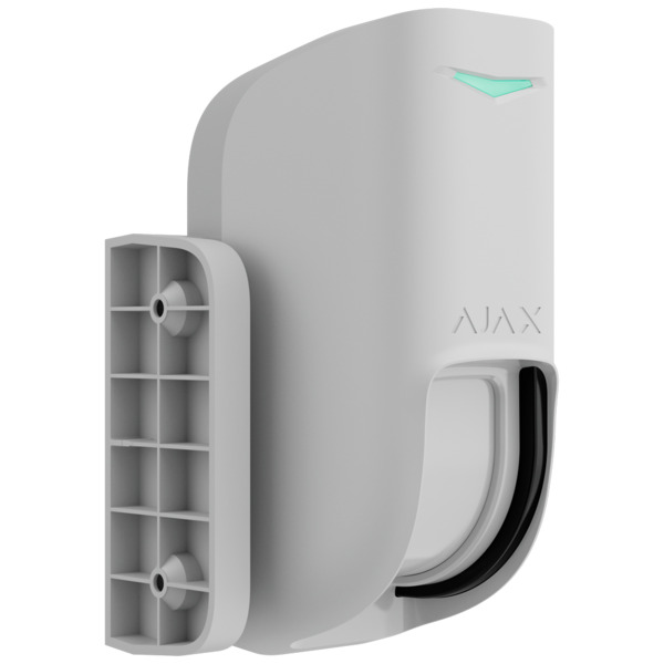 AJAX AJ-CURTAINOUTDOOR-W Detector exterior tipo cortina - Doble PIR tipo cortina y microondas (24 GHz) - Inalámbrico 868 MHz Jew (5)