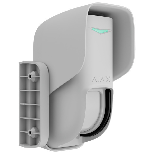 AJAX AJ-CURTAINOUTDOOR-W Detector exterior tipo cortina - Doble PIR tipo cortina y microondas (24 GHz) - Inalámbrico 868 MHz Jew (7)