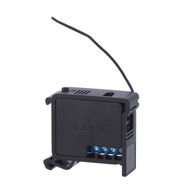 AJAX AJ-DINHOLDER Soporte para carriles DIN - Compatible con AJ-RELAY - Compatible con AJ-WALLSWITCH - Color negro (5)