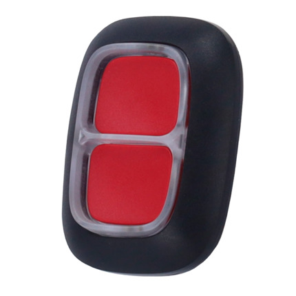 Comprar AJAX AJ-DOUBLEBUTTON-B Doble botón de pánico - Bidireccional - Inalámbrico 868 MHz Jeweller - Alcance espacio abierto 1300 m - Pulsación segura: doble o larga - Alimentación 1 pila CR2032 3.0 V