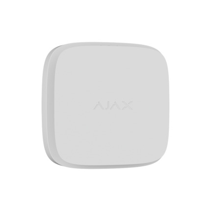 Comprar AJAX AJ-FIREPROTECT2-HC-RB-W Detector termovelocimétrico y CO - Baterías reemplazables - Inalámbrico 868 MHz Jeweller - Sirena 85 dB incorporada - Certificado EN 14604