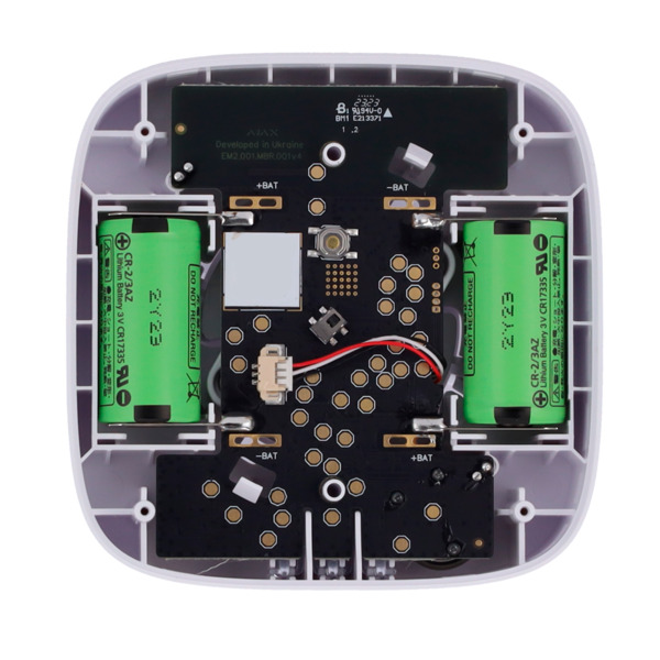AJAX AJ-FIREPROTECT2-HC-SB-W Detector termovelocimétrico y CO - Baterías integradas - Inalámbrico 868 MHz Jeweller - Sirena 85 d (7)