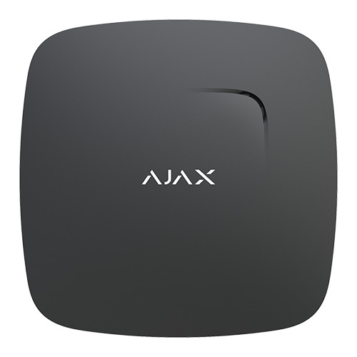 AJAX AJ-FIREPROTECTPLUS-B Detector de humo y CO - Sensor de temperatura - Inalámbrico 868 MHz Jeweller - Sirena 85 dB incorporad