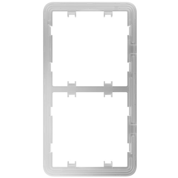 AJAX AJ-FRAME-2-VERT Marco vertical para dos dispositivos - Compatible con AJ-SIDEBUTTON-...-VERT - AJ-SIDECOVER-...-VERT - Ajax