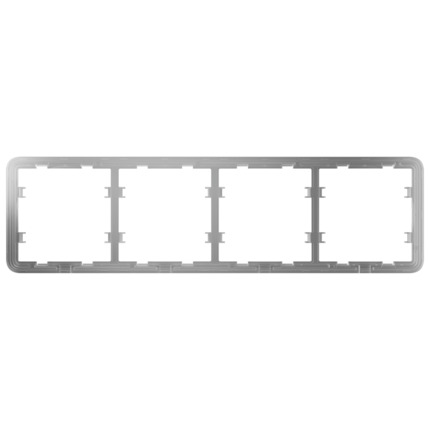 Comprar AJAX AJ-FRAME-4 Marco para cuatro dispositivos - Compatible con 2 x AJ-SIDEBUTTON - Compatible con 2 x AJ-CENTERBUTTON - Ajax - LightSwitch Frame (4 seats)