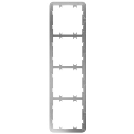Comprar AJAX AJ-FRAME-4-VERT Marco vertical para cuatro dispositivos - Compatible con 2 x AJ-SIDEBUTTON-...-VERT - Compatible con 2 x AJ-CENTERBUTTON-...-VERT - Ajax - LightSwitch Vertical Frame (4 seats)