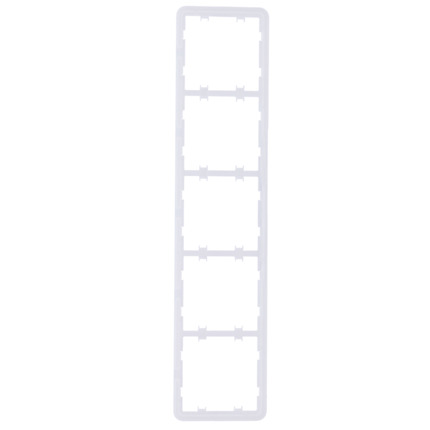 Comprar AJAX AJ-FRAME-5-VERT Marco vertical para cinco dispositivos - Compatible con 2 x AJ-SIDEBUTTON-...-VERT - Compatible con 3 x AJ-CENTERBUTTON-...-VERT - Ajax - LightSwitch Vertical Frame (5 seats)