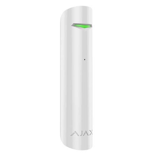 AJAX AJ-GLASSPROTECT-W Detector de rotura de cristal - Inalámbrico 868 MHz Jeweller - Certificado grado 2 - Indicador LED y ante