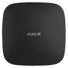 AJAX AJ-HUB2-B Central de alarma profesional Grado 2 - Comunicación Ethernet y dual SIM GPRS - Inalámbrico 868 MHz Jeweller y Wi