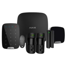 AJAX AJ-HUB2KIT-DP-PHOD-B Kit de alarma profesional - Certificado Grado 2 - Comunicación Ethernet / dual SIM  - Inalámbrico 868