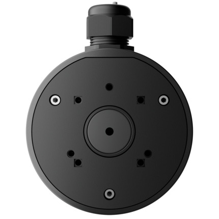 Comprar AJAX AJ-JUNCTIONBOX-B Caja de conexiones - Para cámaras Bullet, Domo y Turret Ajax - Apto para uso exterior - Instalación en techo o pared - Incluye prensacable - Color negro