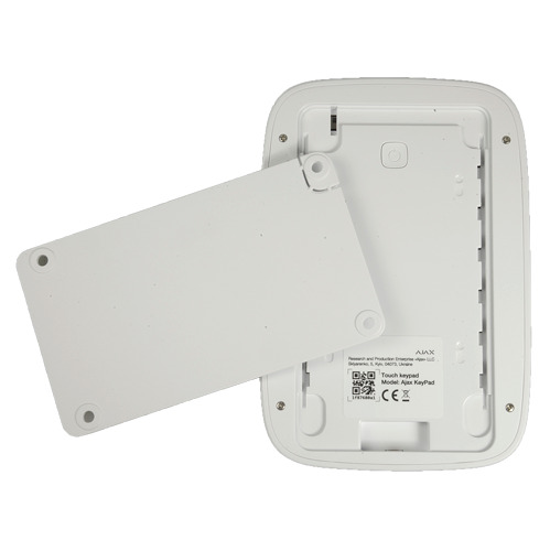 AJAX AJ-KEYPAD-W Teclado independiente blanco - Bidireccional - Certificado grado 2 - Inalámbrico 868 MHz Jeweller - Armado, arm (3)