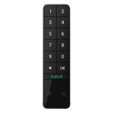 AJAX AJ-KEYPADOUTDOOR-B Teclado para exterior IP66/IK08 con lector RFID - Armado/desarmado total o por grupos - Autenticación: c