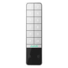 AJAX AJ-KEYPADOUTDOOR-W Teclado para exterior IP66/IK08 con lector RFID - Armado/desarmado total o por grupos - Autenticación: c