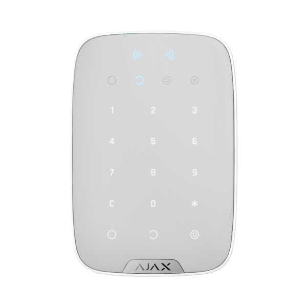 AJAX AJ-KEYPADPLUS-W Teclado independiente con lector - Bidireccional - Certificado grado 2 - Inalámbrico 868 MHz Jeweller - Arm
