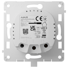 AJAX AJ-LIGHTCORE-DIMMER Relé interruptor de luz inteligente regulable - Inalámbrico 868 MHz Jeweller - Alcance de comunicación