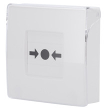 AJAX AJ-MANUALCALLPOINT-WHITE Botón manual de alarma de incendio blanco - Inalámbrico 868 MHz Jeweller - Botón alarma incendio o