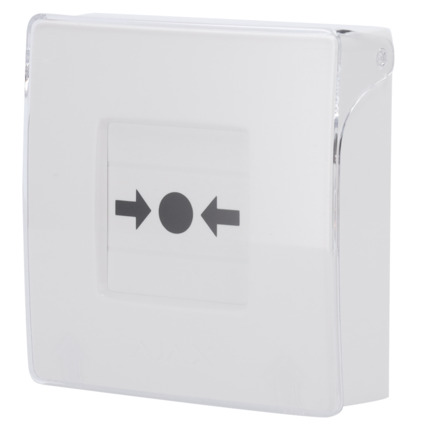 Comprar AJAX AJ-MANUALCALLPOINT-WHITE Botón manual de alarma de incendio blanco - Inalámbrico 868 MHz Jeweller - Botón alarma incendio o activador de escenarios - Compatible con función de alarma interconectada - Transmisión de alarmas a CRA (configurabl