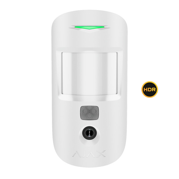 AJAX AJ-MOTIONCAM-HDR-W Fotodetector - Grado 2 - Sustituye a AJ-MOTIONCAM-W - Tecnología HDR - Envío de imágenes hasta VGA (640x