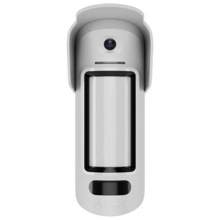 Comprar AJAX AJ-MOTIONCAMOUTDOOR-HIGHMOUNT-PHOD-W Fotodetector exterior con petición de imagen - Doble tecnología: PIR y microondas banda K - Gestor de privacidad / Sensor antimasking - Hasta 5 imágenes por detección - Instalación en altura 2~4 m - Sopor
