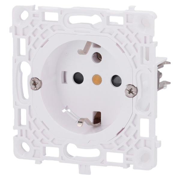 AJAX AJ-OUTLETCORE-BASIC Enchufe básico tipo F - Alimentación 250 V AC 50/60 Hz - Hasta 3.6 kW (carga resistiva a 250 V) - Prote