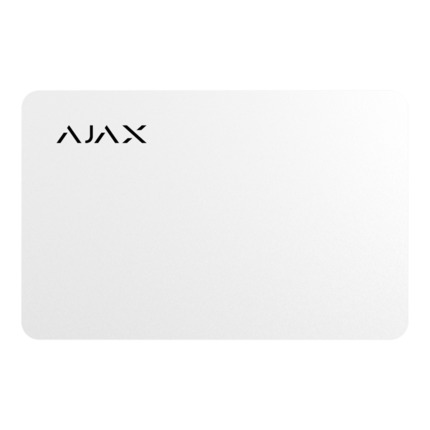 Comprar AJAX AJ-PASS-W Tarjeta de acceso sin contacto - Tecnología Mifare DESFire® - Compatible con KeyPad Plus y KeyPad TouchScreen - Máxima seguridad y rápida identificación de usuarios - Color blanco