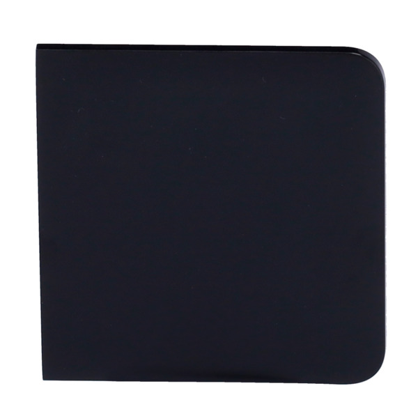 AJAX AJ-SIDEBUTTON-1G2W-B Panel táctil para un interruptor de luz - Compatible con AJ-LIGHTCORE-1G/ -2W - Retroiluminación LED - (1)