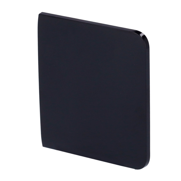 AJAX AJ-SIDEBUTTON-1G2W-B Panel táctil para un interruptor de luz - Compatible con AJ-LIGHTCORE-1G/ -2W - Retroiluminación LED -