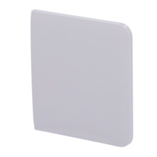 AJAX AJ-SIDEBUTTON-1G2W-FOG Panel táctil para un interruptor de luz - Compatible con AJ-LIGHTCORE-1G / -2W - Retroiluminación LE