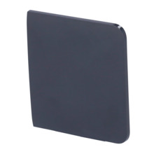 AJAX AJ-SIDEBUTTON-1G2W-GRA Panel táctil para un interruptor de luz - Compatible con AJ-LIGHTCORE-1G / -2W - Retroiluminación LE