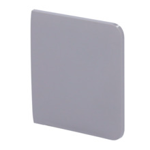 AJAX AJ-SIDEBUTTON-1G2W-GRE Panel táctil para un interruptor de luz - Compatible con AJ-LIGHTCORE-1G / -2W - Retroiluminación LE