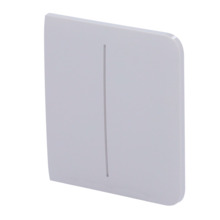 AJAX AJ-SIDEBUTTON-2G-FOG Panel táctil para interruptor de luz doble - Compatible con AJ-LIGHTCORE-2G - Retroiluminación LED - P