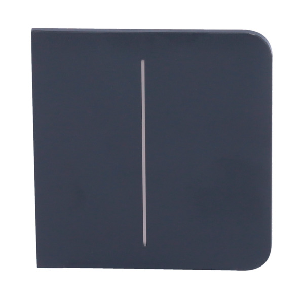AJAX AJ-SIDEBUTTON-2G-GRA Panel táctil para interruptor de luz doble - Compatible con AJ-LIGHTCORE-2G - Retroiluminación LED - P (1)