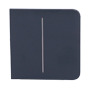 AJAX AJ-SIDEBUTTON-2G-GRA Panel táctil para interruptor de luz doble - Compatible con AJ-LIGHTCORE-2G - Retroiluminación LED - P (2)