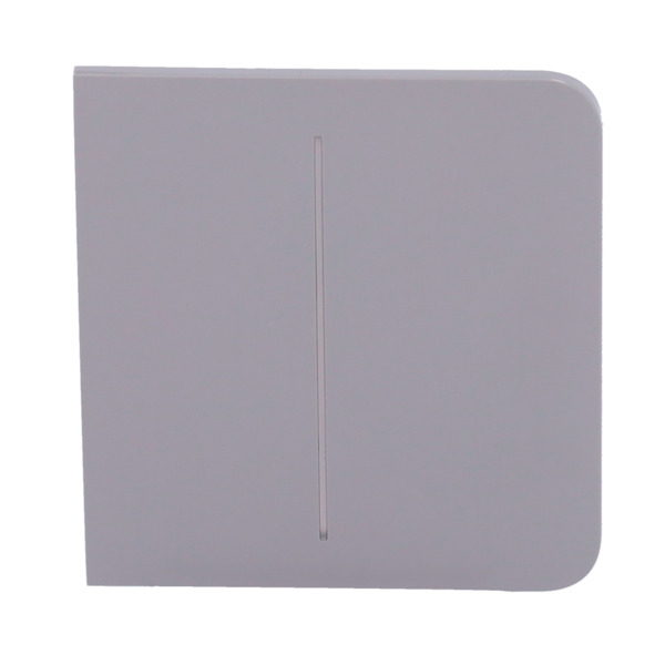 AJAX AJ-SIDEBUTTON-2G-GRE Panel táctil para interruptor de luz doble - Compatible con AJ-LIGHTCORE-2G - Retroiluminación LED - P (1)