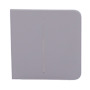 AJAX AJ-SIDEBUTTON-2G-GRE Panel táctil para interruptor de luz doble - Compatible con AJ-LIGHTCORE-2G - Retroiluminación LED - P (2)