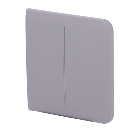 Comprar AJAX AJ-SIDEBUTTON-2G-GRE Panel táctil para interruptor de luz doble - Compatible con AJ-LIGHTCORE-2G - Retroiluminación LED - Panel táctil lateral sin contacto - Color gris - Ajax - LightSwitch SideButton
