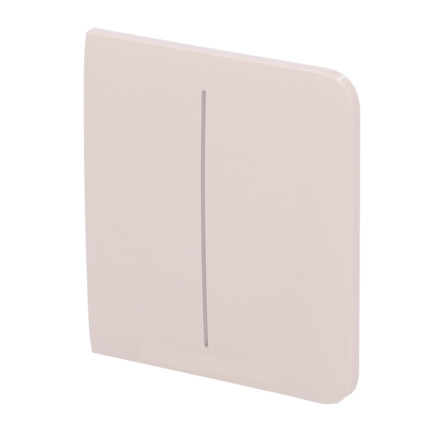 Comprar AJAX AJ-SIDEBUTTON-2G-IVO Panel táctil para interruptor de luz doble - Compatible con AJ-LIGHTCORE-2G - Retroiluminación LED - Panel táctil lateral sin contacto - Color marfil - Ajax - LightSwitch SideButton