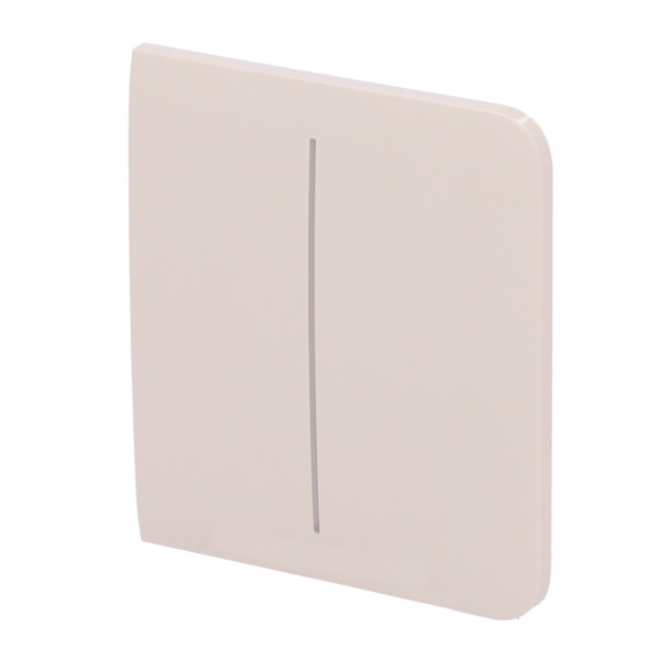 AJAX AJ-SIDEBUTTON-2G-IVO Panel táctil para interruptor de luz doble - Compatible con AJ-LIGHTCORE-2G - Retroiluminación LED - P