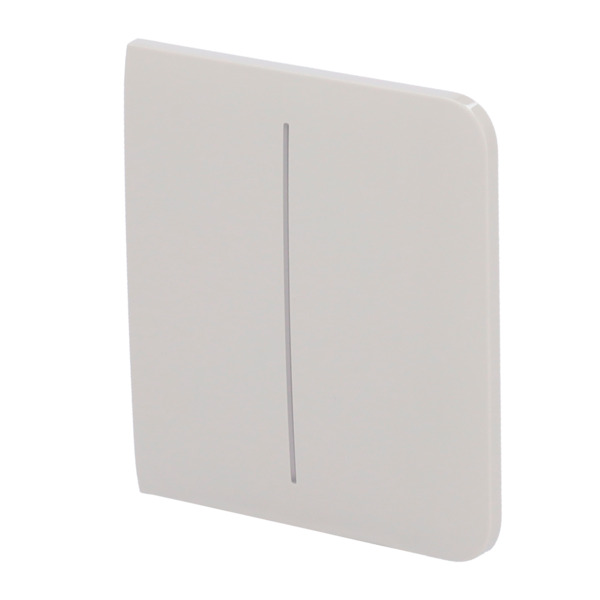 AJAX AJ-SIDEBUTTON-2G-OYS Panel táctil para interruptor de luz doble - Compatible con AJ-LIGHTCORE-2G - Retroiluminación LED - P