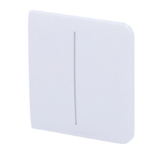 AJAX AJ-SIDEBUTTON-2G-W Panel táctil para interruptor de luz doble - Compatible con AJ-LIGHTCORE-2G - Retroiluminación LED - Pan