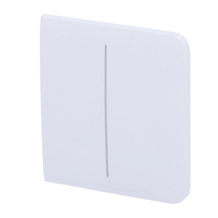 Comprar AJAX AJ-SIDEBUTTON-2G-W Panel táctil para interruptor de luz doble - Compatible con AJ-LIGHTCORE-2G - Retroiluminación LED - Panel táctil lateral sin contacto - Color blanco - Ajax - LightSwitch SideButton