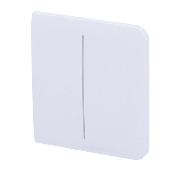 AJAX AJ-SIDEBUTTON-2G-W Panel táctil para interruptor de luz doble - Compatible con AJ-LIGHTCORE-2G - Retroiluminación LED - Pan