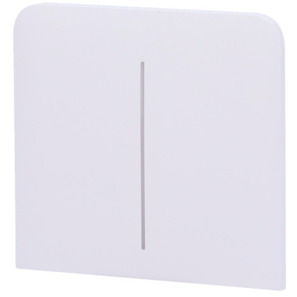 Comprar AJAX AJ-SIDEBUTTON-2G-W-VERT Panel táctil para interruptor doble vertical - Compatible con AJ-LIGHTCORE-2G-VERT - Retroiluminación LED - Panel táctil lateral sin contacto - Color blanco - Ajax - LightSwitch SideButton Vertical