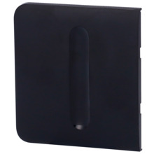 AJAX AJ-SIDEBUTTON-DIMMER-B Panel táctil para interruptor de luz regulable - Compatible con AJ-LIGHTCORE-DIMMER-VERT - Retroilum