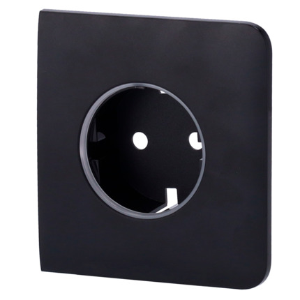Comprar AJAX AJ-SIDECOVER-B Tapa lateral para enchufe básico tipo F - Compatible con AJ-OUTLETCORE-BASIC - Protección contra polvo, salpicaduras, objetos - Sin monitorizacion de consumo - Sin control remoto  - Color negro